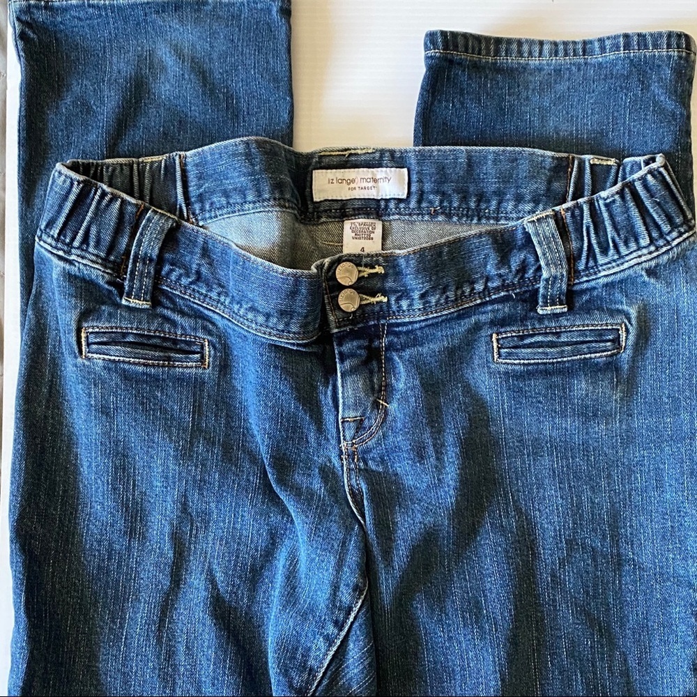 Liz Lange Maternity Jeans straight leg
